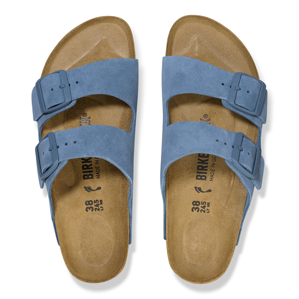 Birkenstock Arizona natikač semiš usnje elemental blue regular 1026729