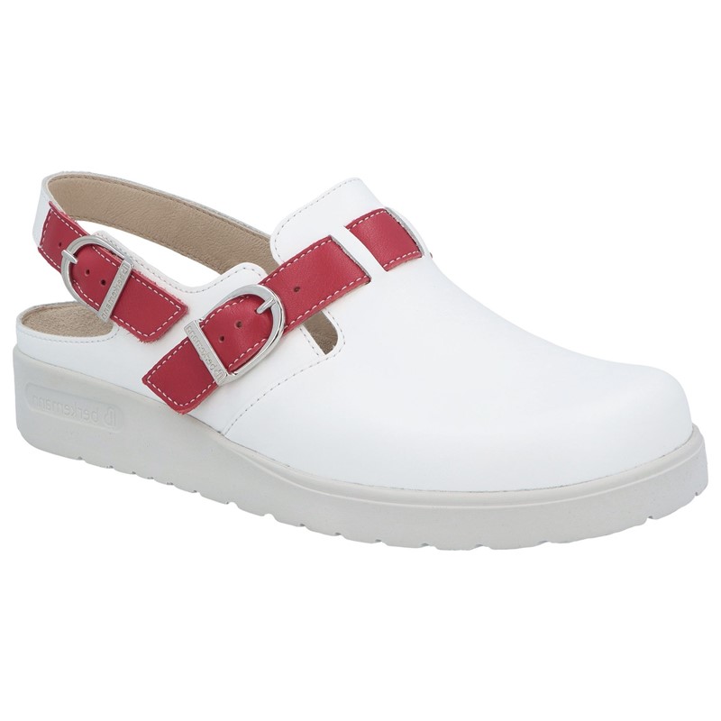 Berkemann ženski natikač v beli barvi 09112-124