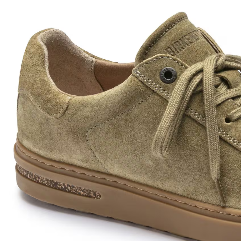 Birkenstock čevlji Bend low semiš usnje Faded Khaki 1017725