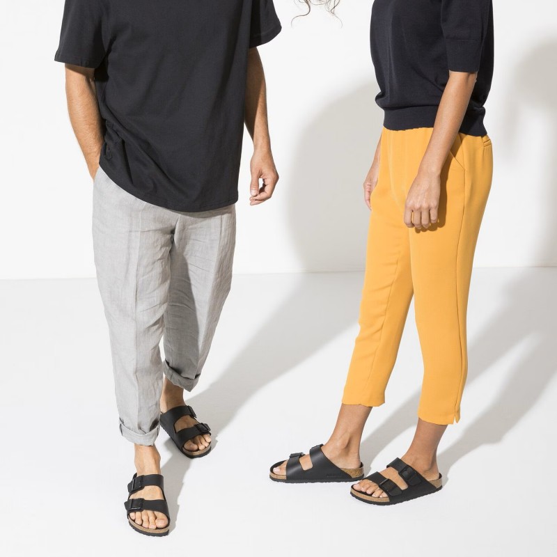 Birkenstock Arizona birkoflor saffiano black regular 1029282