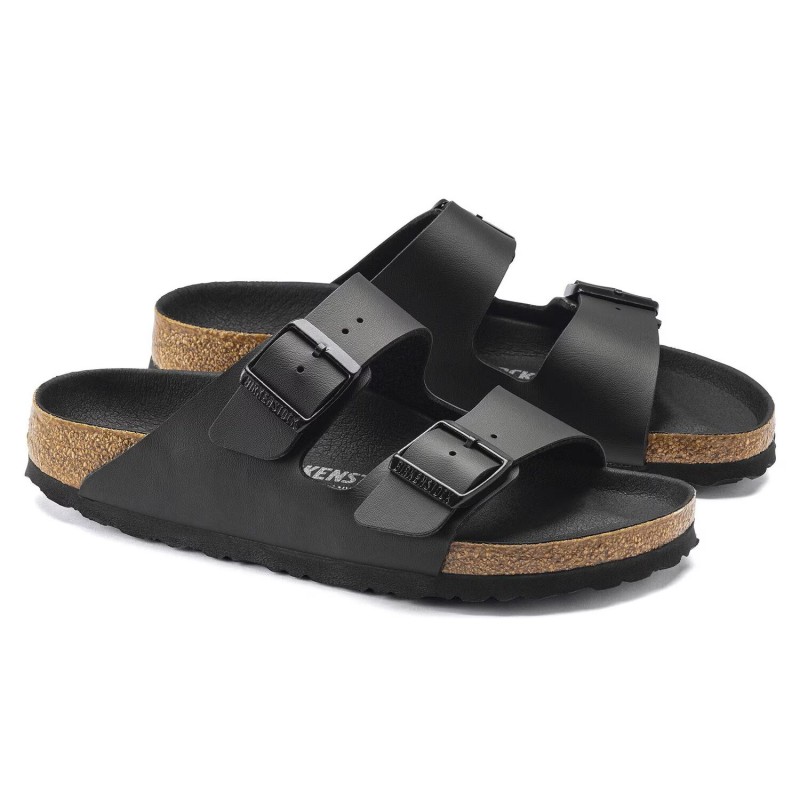 Birkenstock Arizona birkoflor saffiano black regular 1029282