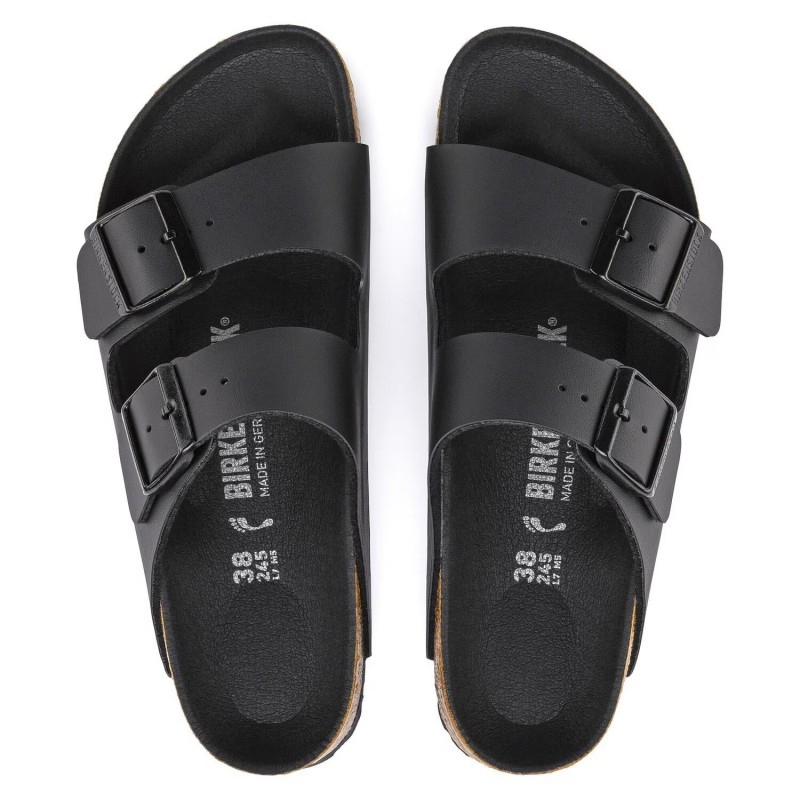 Birkenstock Arizona birkoflor saffiano black regular 1029282