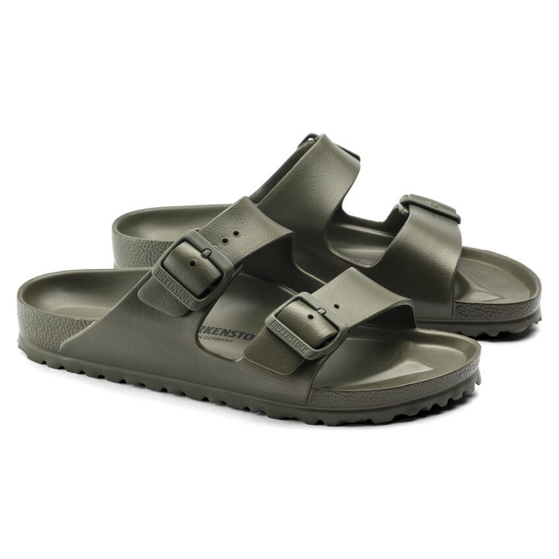 Birkenstock Arizona EVA Khaki ženski natikač ozko kopito 1019152