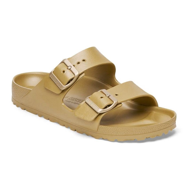 Birkenstock Arizona EVA  ženski natikači zlati ozko kopito 1022465