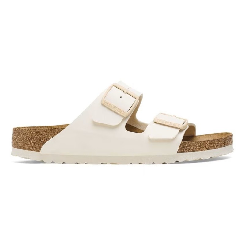 Birkenstock Arizona ženski natikač Birkoflor filc eggshell regular kopito 1027346