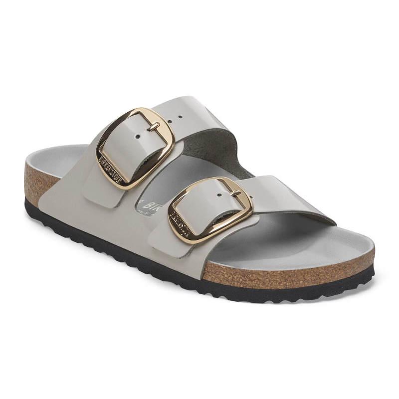 Birkenstock Arizona Big Buckle high shine stone coin regular 1029346