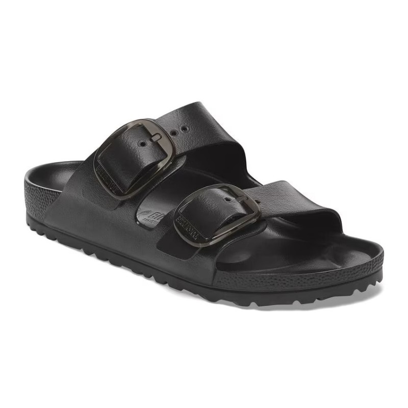 Birkenstock Arizona EVA big buckle ženski natikači črni ozko kopito 1029641