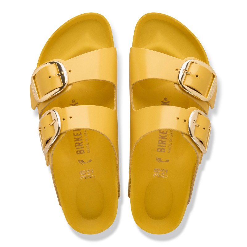 Birkenstock Arizona Big Buckle  high shine ochre regular 1031872