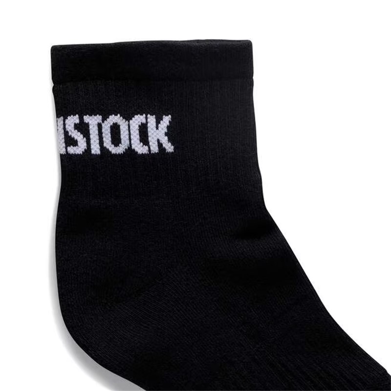 Birkenstock unisex nogavice v črni barvi
