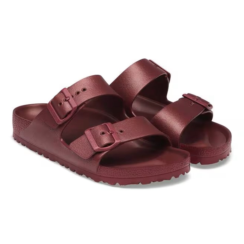 Birkenstock Arizona EVA Khaki moški natikač v barvi zinfindel regular kopito 1032488