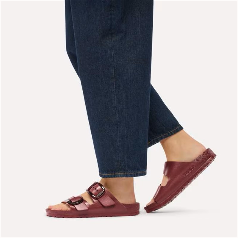Birkenstock Arizona EVA big buckle ženski natikači zinfandel ozko kopito 1033115
