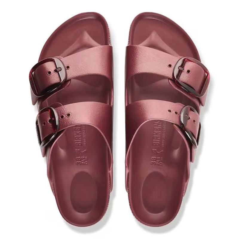 Birkenstock Arizona EVA big buckle ženski natikači zinfandel ozko kopito 1033115