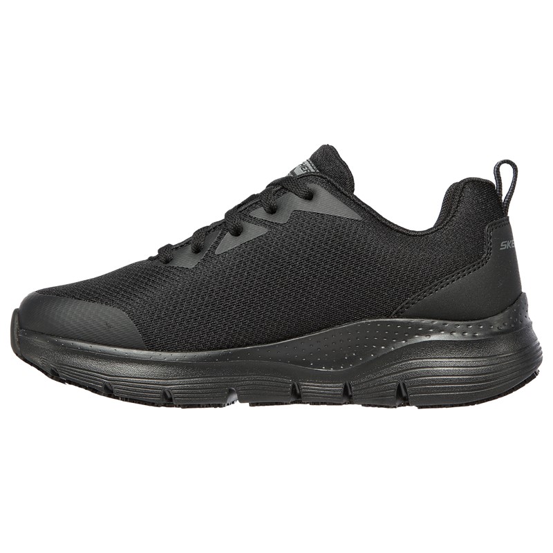 Skechers Work Arch-fit sr ženski v črni barvi 108019
