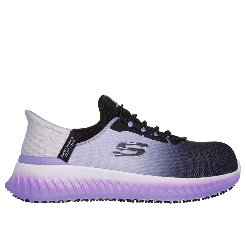 Skechers Slip-ins Work: Tilido - Ombray 108152 BKPR