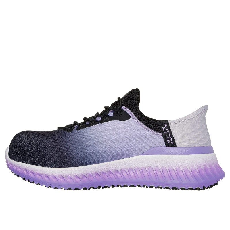 Skechers Slip-ins Work: Tilido - Ombray 108152 BKPR