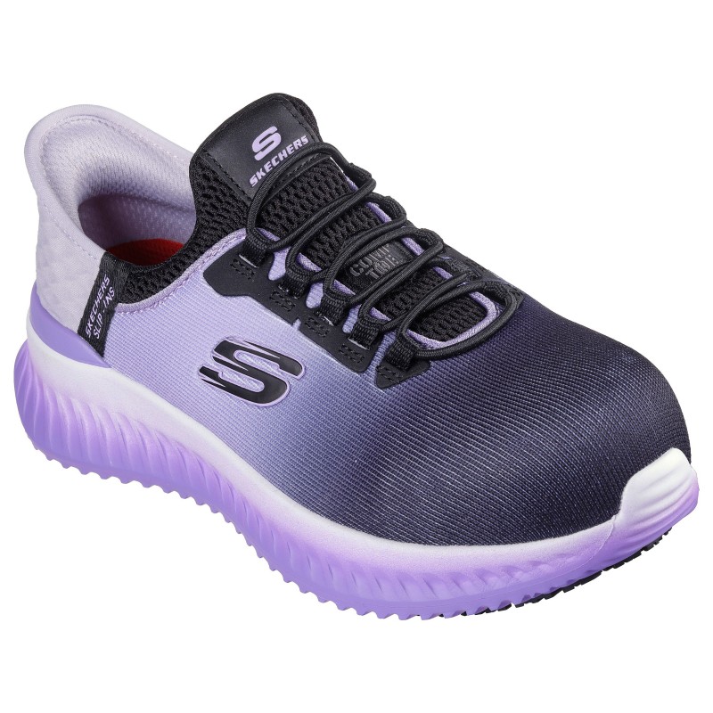 Skechers Slip-ins Work: Tilido - Ombray 108152 BKPR