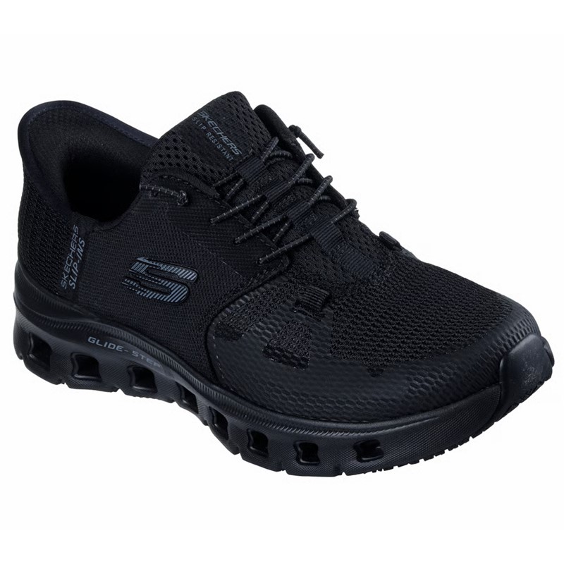 Skechers Work Glide-Step Pro Edrura ženski superg v črni barvi 108261