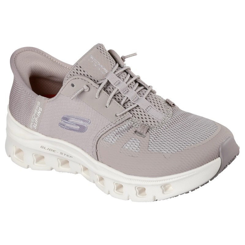 Skechers Work Glide-Step Pro Edrura ženski superg v bež barvi 108261