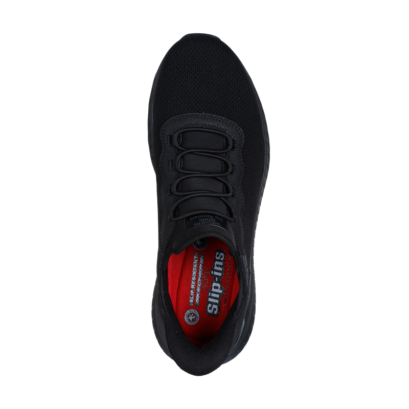 Skechers Slip-ins Work moški superg Squad Chaos Stivig 200254 BLK