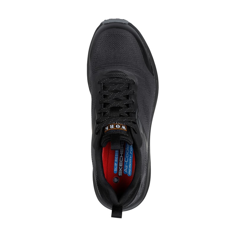 Skechers work transporter lite moški delovni čevelj z kapico 200263EC BLK