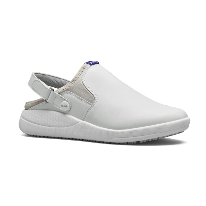 Toffeln SmartSole Clog ženski natikač beli 0340W