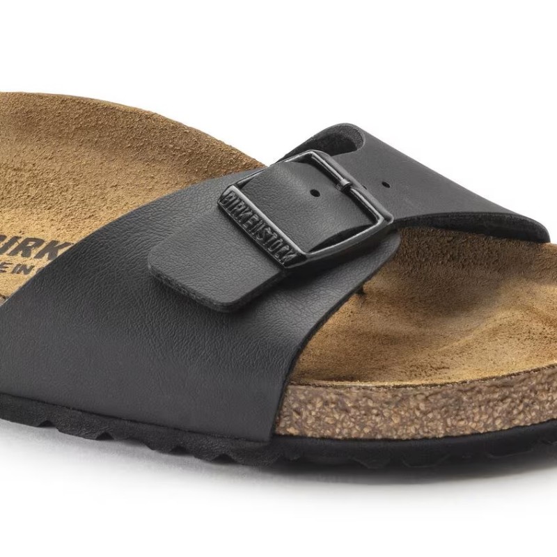 Birkenstock Madrid birkoflor filc ozko kopito črni 040793