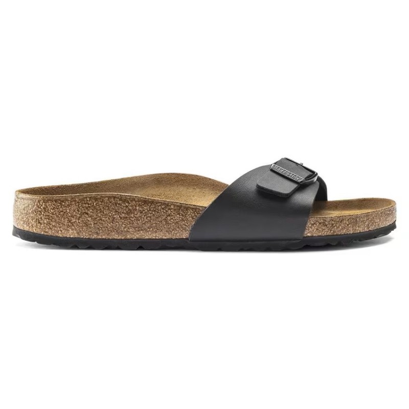 Birkenstock Madrid birkoflor filc ozko kopito črni 040793