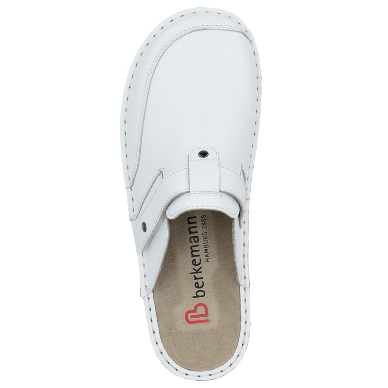 Berkemann ženski natikač v beli barvi 09318-175