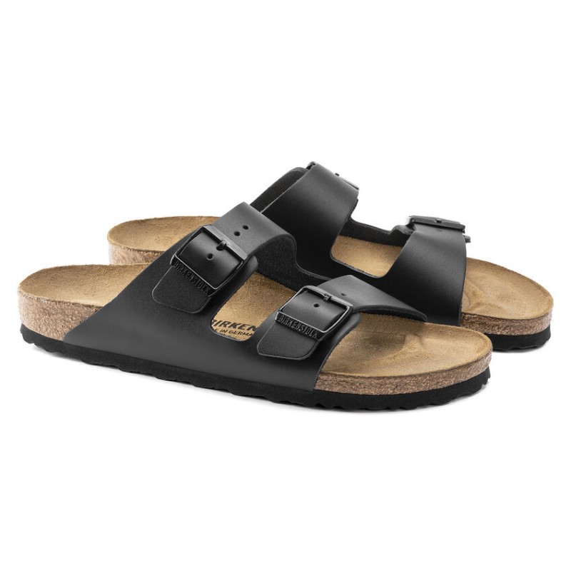 Birkenstock Arizona Black usnjeni regular 51191