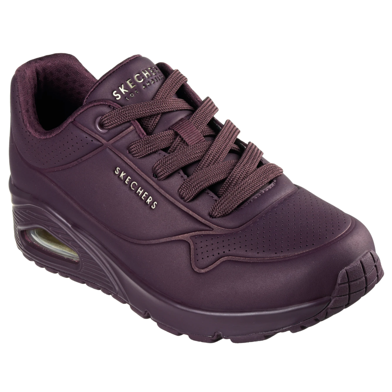 Skechers Uno stand on air ženski superg v wine barvi 73690