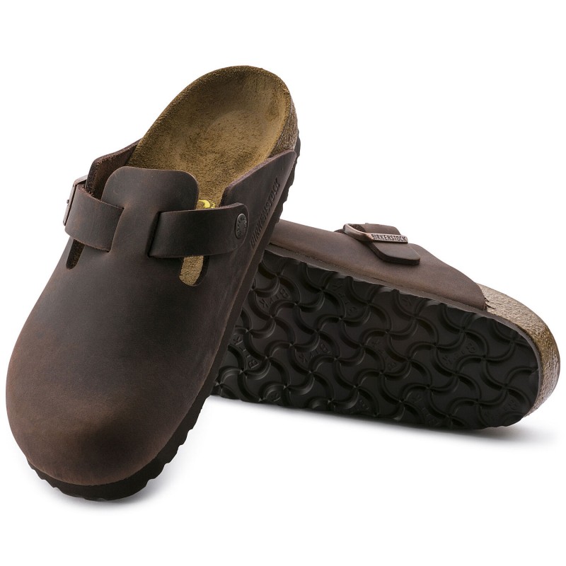 Birkenstock Boston Habana 860131 Regular