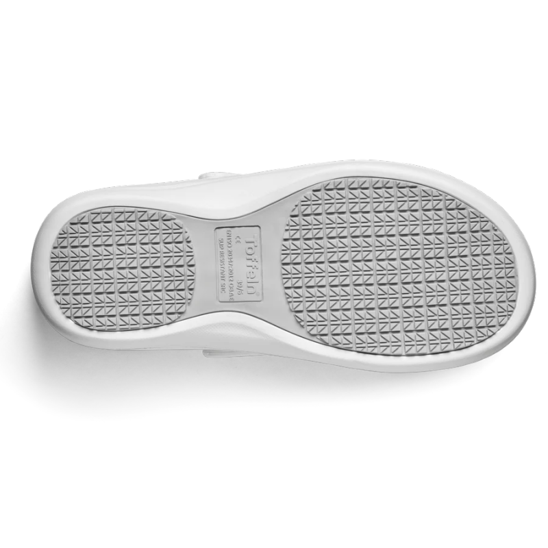 Toffeln EziKlog ženski natikač beli 0865W 