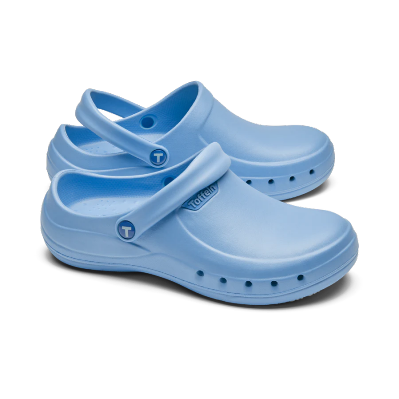 Toffeln EziKlog ženski natikač beli 0865LB