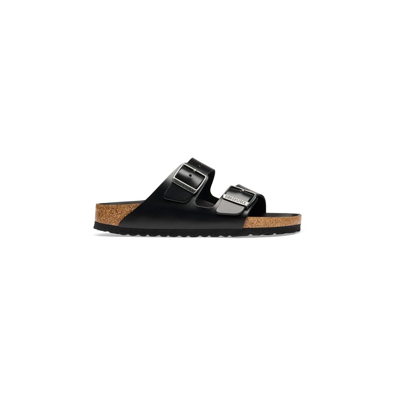Birkenstock Arizona high shine amalfi črne barve regular kopito 1032774