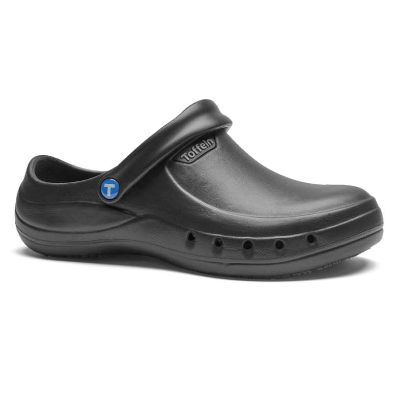 Toffeln EziKlog ženski natikač beli 0865BK