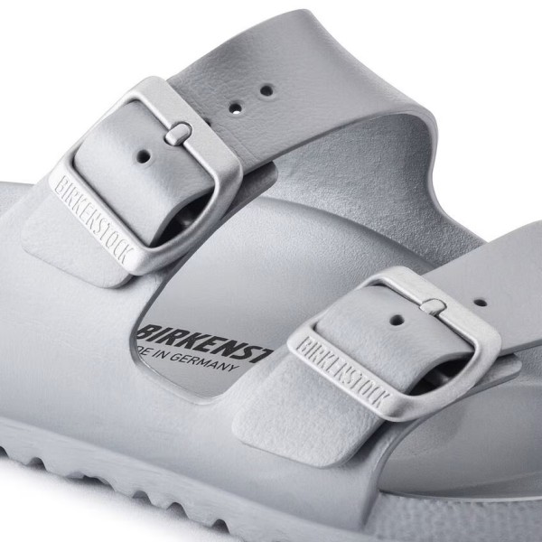 Birkenstock Arizona EVA  ženski natikači srebrni ozko kopito 1003491