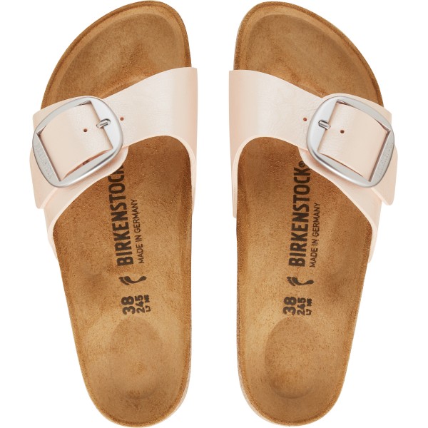 Birkenstock Madrid Birkoflor filc BB svetlo roza barve ozko kopito 1018773