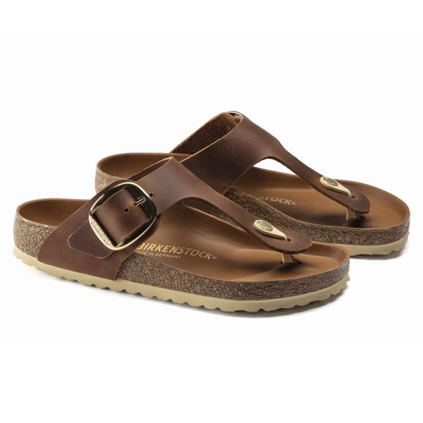 Birkenstock Gizeh Big Buckle Cognac regular 1018745