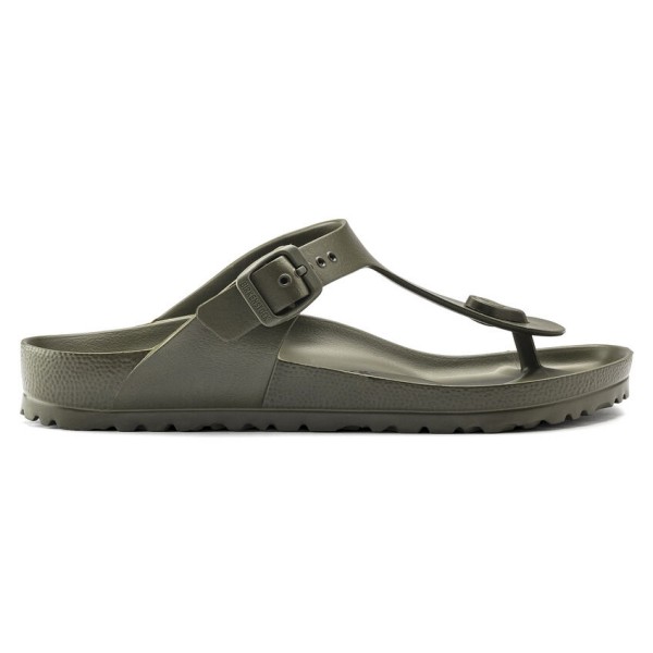 Birkenstock Gizeh EVA unisex natikači khaki regular kopito 1019143