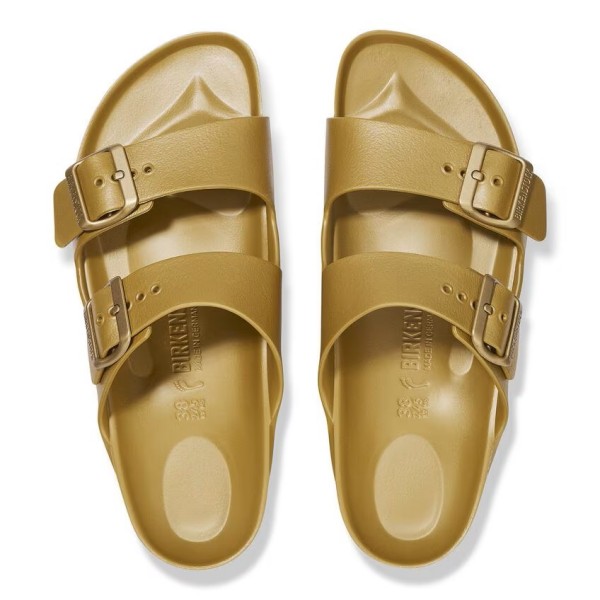 Birkenstock Arizona EVA  ženski natikači zlati ozko kopito 1022465