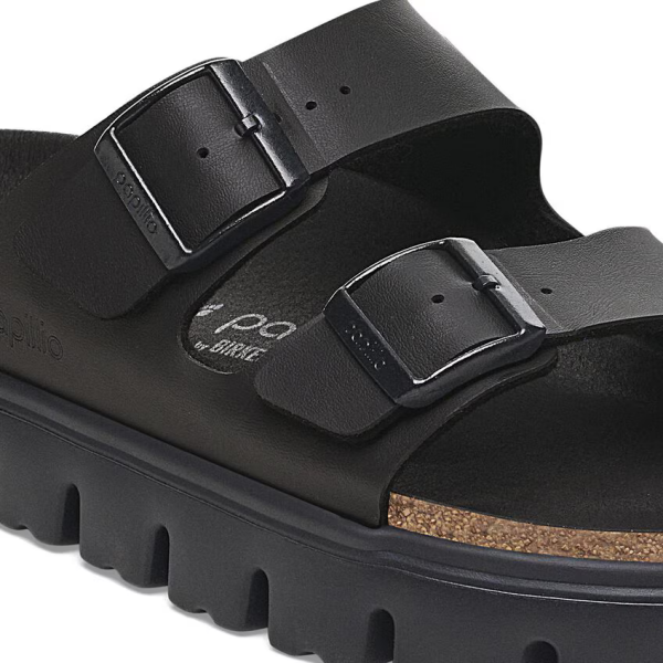 Birkenstock Papilio arizona v Črni barvi ozko kopito 1029077