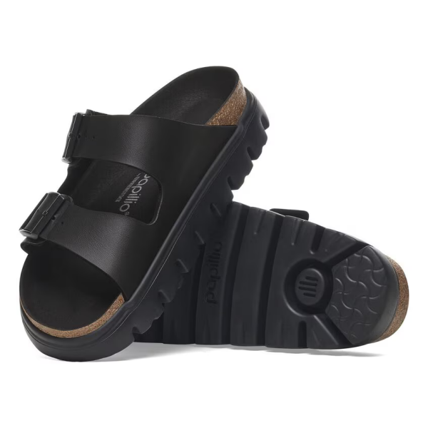 Birkenstock Papilio arizona v Črni barvi ozko kopito 1029077