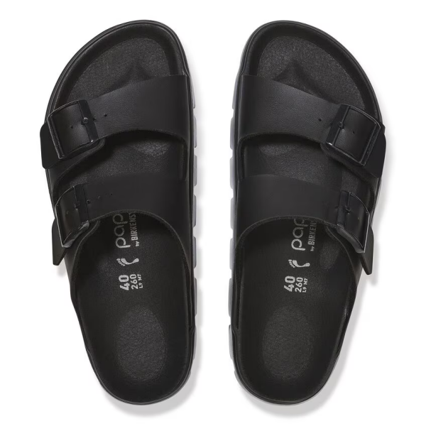 Birkenstock Papilio arizona v Črni barvi ozko kopito 1029077