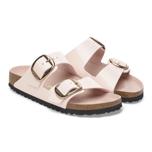 Birkenstock Arizona Big Buckle high shine light rose regular 1029352