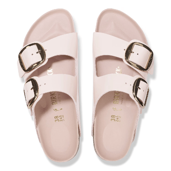 Birkenstock Arizona Big Buckle high shine light rose regular 1029352
