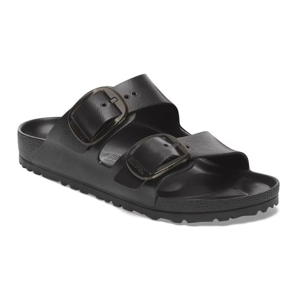 Birkenstock Arizona EVA big buckle ženski natikači črni ozko kopito 1029641