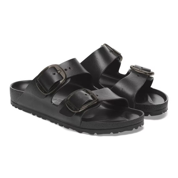 Birkenstock Arizona EVA big buckle ženski natikači črni ozko kopito 1029641