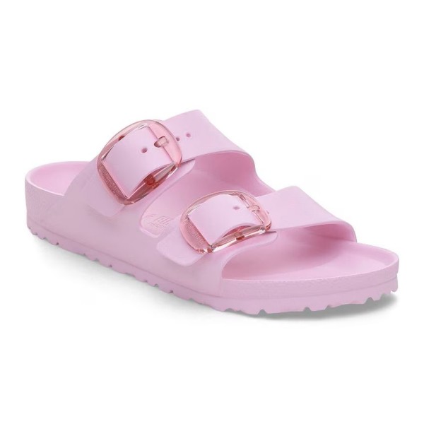 Birkenstock Arizona EVA big buckle ženski natikači pink ozko kopito 1029642