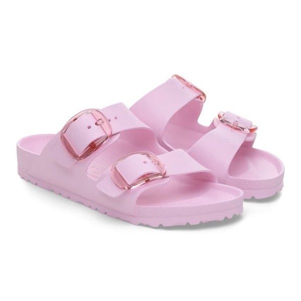 Birkenstock Arizona EVA big buckle ženski natikači pink ozko kopito 1029642