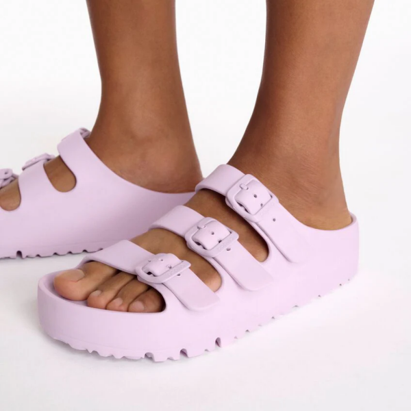 Birkenstock Papilio Florida EVA ozko kopito v viola barvi 1029698